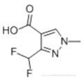 3-(DIFLUOROMETHYL)-1-METHYL-1H-PYRAZOLE-4-CARBOXYLIC ACID CAS 176969-34-9